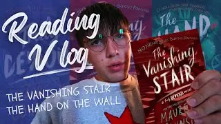 Reading Vlog | Truly Devious Trilogy But Not Really (The Vanishing Stair and The Hand on the Wall)