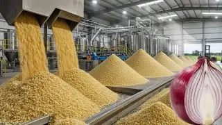 Inside the Largest US Factory: From Raw Onions to Premium Onion Powder (Full Process)