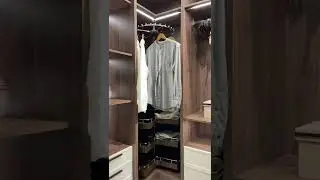 Wardrobe Custom Rotating Rack Unit #shorts #home #wardrobe