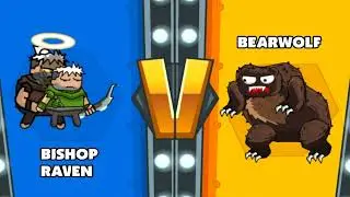 RAVEN E BISHOP DOIS IRM&Atilde;OS VS A SUPER TORRE