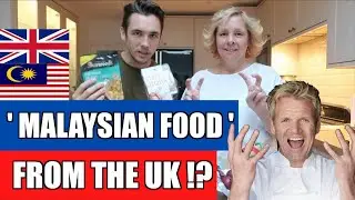 Trying 'Malaysian Food' From The UK !? 🇲🇾🇬🇧
