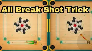 Freestyle All Break Shot Trick | Carrom Board Master Shot | Carrom Pool Best Break | Sarfaraz Gaming