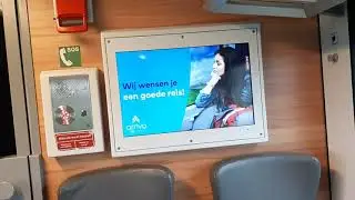 Infoscherm Arriva Vechtdallijnen/Blauwnet GTW