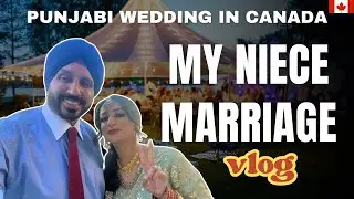 Punjabian Da Cañada ch Viah Series 1 | Punjabi Wedding in Canada | Punjabi Travel 💍🌟