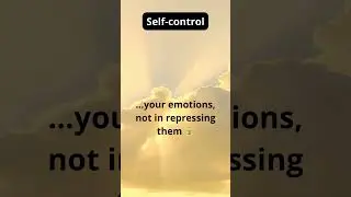 Self-control - #quotes #motivation #motivationalquotes
