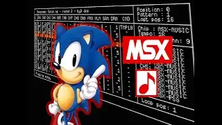 #MSX 🕹🎵🕹 Sonic - Round 2 (Master System) #MUSIC COVER on FM-PAC / MSX-MUSIC 🎵🎶