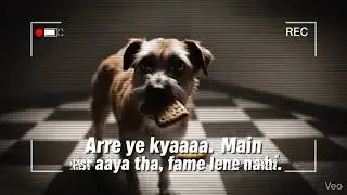 Breaking News 🐶 Kutta Bana Anchor 😂 | AI Cartoon News | #Shorts