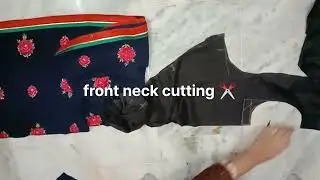 Georgette kaftan cutting and stitching ✨