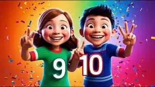 Count With Me | Numbers 1 to 10 | Fun Nursery Rhyme for Kids 🎵#numberrhymes#numbers1to10 