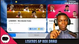 JUVE ICONIC MOMENTS & LEGENDS GP BOX DRAW PES 20 MOBILE