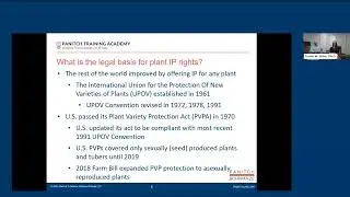 IP Protections for New Plant Varieties