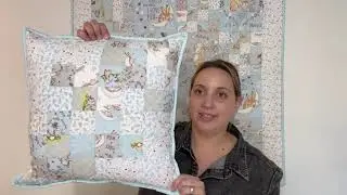 Quilt Church Episode 5 - Camden Bag Class, Scissor Fob FFO, Quilting, & Cross Stitch