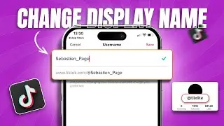 How to Change Display Name or Username on TikTok on iPhone | Update TikTok Profile Name