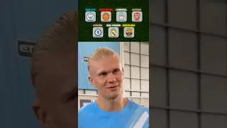 Erling Haaland picked his favourite free-kick takers from clubs 😱🔥 #efootball2023 #efootball2024