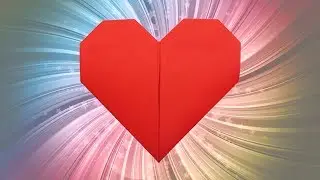 How to make Paper Hearts | Origami Heart (Folding Instructions)