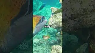 🐠🌊#PicassoTriggerfish #MarineLife #Oceanography #UnderwaterExploration #ShortVideo #Viral #Trending