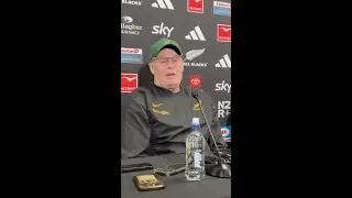 Rassie REACTS to Bok loss to All Blacks