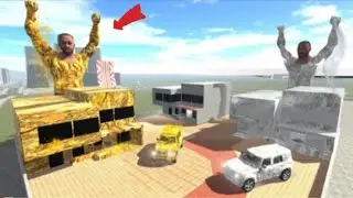 Franklin Upgraded His Gold & Silver House 🏠 In Indian bike driving 3d Game @Santul.Gaming 
