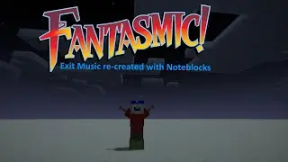 Fantasmic! Exit music re-created with Noteblocks
