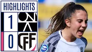 FC BADALONA WOMEN 1 - 0 MADRID CFF | RESUMEN LIGA F MOEVE