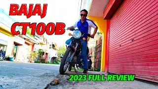 KAWASAKI BAJAJ CT 100 B | NEW VERSION WITH USB CHARGING PORT | 2023 REVIEW