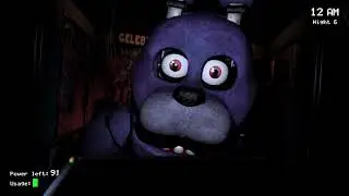 Fastest Death in Five night at freddy