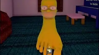 Weird you vs Homer glitch that accidentally happened to me