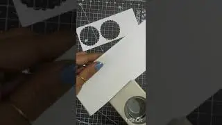 Shaker window using craft punch