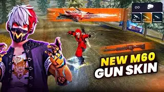 New Evo M60 Gun Skin Giveaway 🔥 Rip 15000 Diamonds Overpowered Gun Skin - Garena Free Fire 