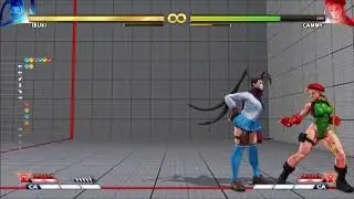 Street Fighter V - Ibuki V-Trigger 2 Combos and Setups (Notations)