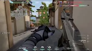 Sova's 200 IQ winning clutch Valorant Asia competitive