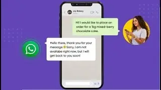 WinSender: How to set automatic replies on WhatsApp
