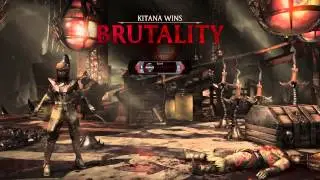 MK X - Brutality - Kitana