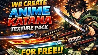 MINECRAFT'S FIRST EVER KATANA TEXTURE PACK ⚔️ | FREE FOR EVERYONE!!
