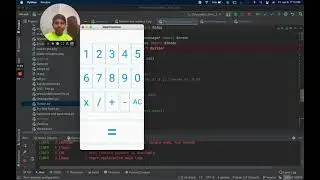 Calculator in Python using Kivy.