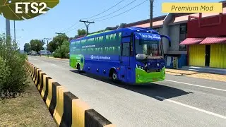 First Time In Ets2 Damodar Super High-Deck Bs6 Bus