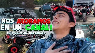 NOS QUEDAMOS ATORADOS EN UN CANAL EN EL CAN AM 😱| Le pusimos defensas e hicimos desmadre 🔥