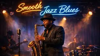 Ночная расслабляющая музыка в стиле smooth jazz blues | Фоновая музыка