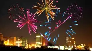 Birthday Fireworks. ANIMATION