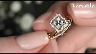 Versatile Diamond Ring  A Crown of Light, Crafted for Eternity&rdquo; 1 2