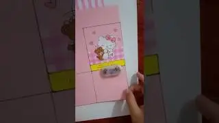 Hello Kitty Notebook #papercraft#artsandcrafts #artsandcraftsforkids #hellokitty #sanrio