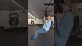 Ring chin up variations. Iso, ecc, feet assist