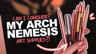 METALLIC ART SUPPLIES! | Mystery Art Supplies | Scrawlrbox Unboxing
