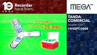 Tanda Comercial Mega (19 de Septiembre de 2004)