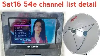 Yamal 54e Satellite New Channel List 2025 | Strong Signal Test & Latest Frequency Update