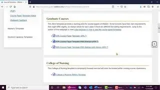Course Paper Template: Downloading and Using the Template