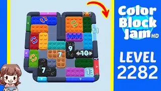 Color Block Jam Level 1374 (2282) Solution Walkthrough