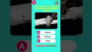 Moon Landing Quiz 🌕🚀 #quiz #moonlanding #apollo11