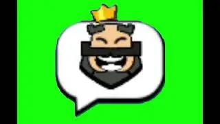 Brawl stars - Royale King laughing emote (Chroma Key)