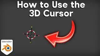 What is the 3D Cursor Used for in Blender?